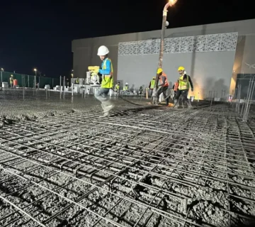 مشروع إنشاء مبنى ال Mock Up الخاص بفندق نوبو NOBU بالراكة الشمالية Retal Rise